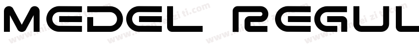 medel regular字体转换